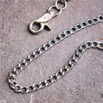 Wholesale hiphop 85cm Long Metal Wallet Belt Chain Rock Punk Trousers Jean Pant Chain