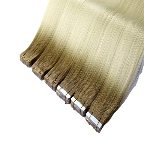 Wholesale Hot Selling Remy Hair Cuticle Intace tape in hair extensions before and after