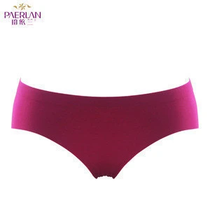Buy Wholesale Ladies Seamless Underwear Satin Panties Nude Sexy Short Panty  Woman Underwear from Guangzhou Chuzi Lingerie Co., Ltd., China