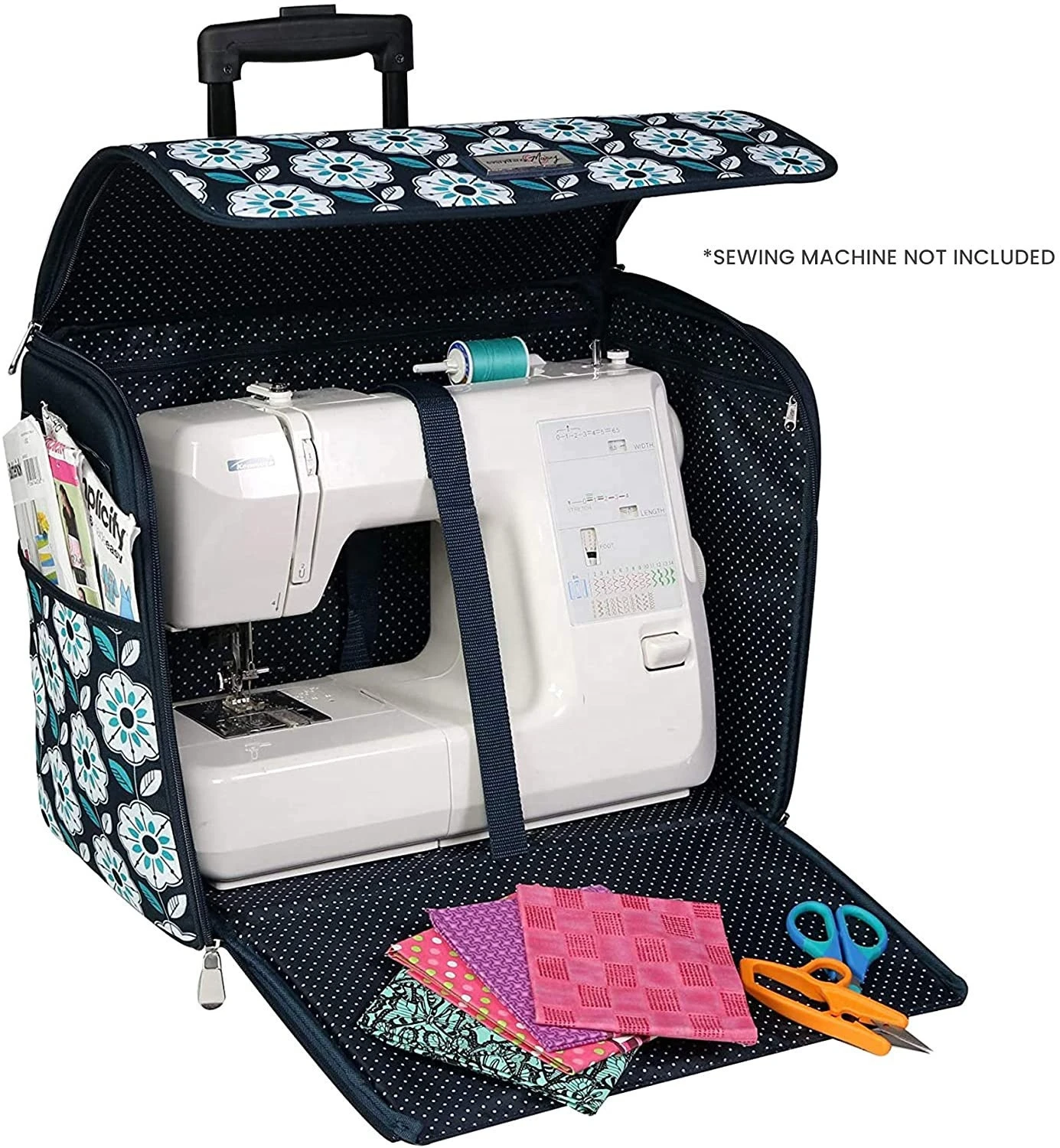 Wholesale Multiple Storage Pockets  tote bag Sewing Machine Carrying Case