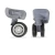Import Wholesale mute rubber caster wheel for trolley luggage bag parts from China