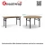Import Wholesale new design wooden folding restaurant furniture cheap modern banquet table from China