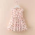 Import Wholesale New Fashion Hand-made Flower Princess Kids Boutique Baby Girl Dress For Party Birthday Wedding from China