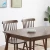 Import Wholesale nordic style 160cm brown color dining room furniture solid wood dining table in low price from China