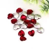 Wholesale Pointback Crystal Fancy Stone Heart Shape Glass Crystal Beads For Jewelry Decoration