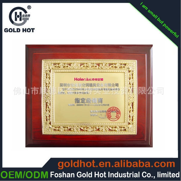 Wholesale price of aluminum foil sheet with wooden plaque frame
