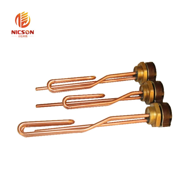 Wholesale products lightweight flange electric water heater element with thermostat
