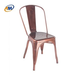 Wholesale Rustic Vintage Metal Iron Steel Chair Tolix  Used Restaurant/Dining/Bar