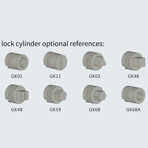 wholesale top security lock sample service on customers cost cylinder lock with different size