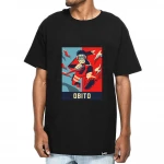 Wholesale Tshirt Men Cotton Sasuke Itachi Madara Obito Anime Casual Streetwear Tops White Uchiha Itachi T-shirt