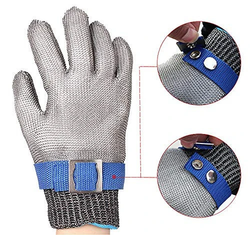 Wire Mesh Gloves Stainless Steel Butcher Gloves Chainmail Butcher Stainless Steel Glove