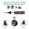 Wireless Bluetooth 5.0 Audio Music Receiver AUX 3.5mm Jack Handsfree Car Kit Adapter for Earphone Stereo Headset Earbuds Speaker
