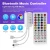 Import Wireless Music 5050 RGB Strip Light LED Flexible Ribbon Strip 5M 10M 15m 20m 30LED/m Light Tape With Power Adapter from China