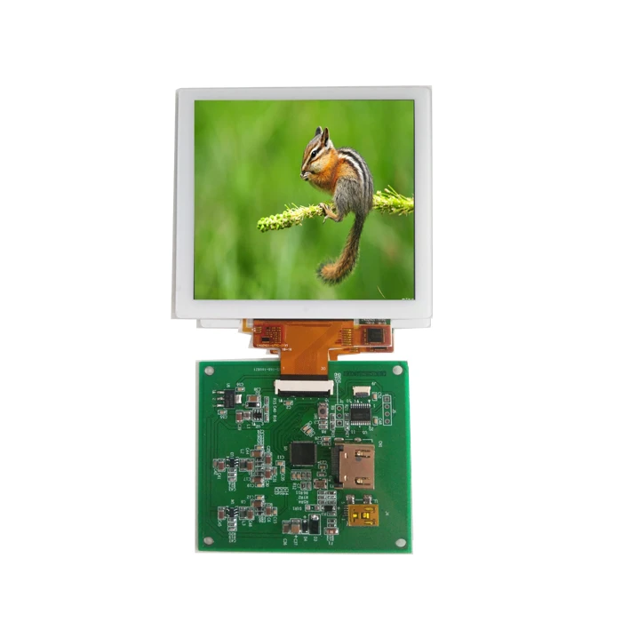 with touch 720x 720 4.0inch lcd display HDMII to MIPI supports for raspberry Pi