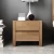 Import wood industrial modern smart luxury nightstands black white bedside table furniture bedroom from China