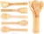 Import Wooden Kitchen Accessories Set Utensil 6 Piece Bamboo Cooking Utensils from China