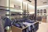 Wooden Luxury Display For MenS Clothes Shop Italy Bologna Project