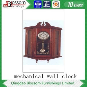 wooden wall clock Mechanic wall clock