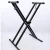 Import X keyboard stand design china wholesale musical instrument stand double keyboard single X keyboard stand from China