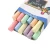 Import xix   80mm  non-toxic washable student teacher blackboard chalk 12 color white chalk and blackboard  eraser  in the blister card from China