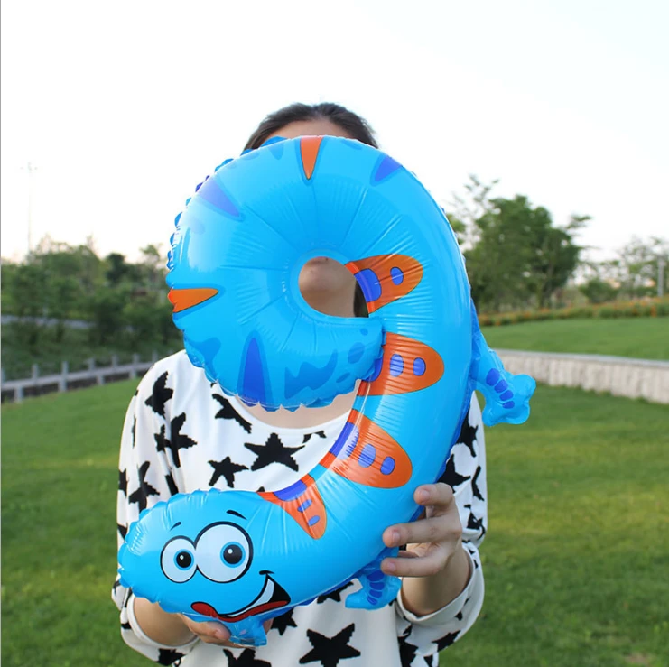 YANGYUE  NEW  Animal Number CE CPSIA Foil Balloons  mylar Digit Helium Balloon kids child  Birthday Party  Decor  Balloons