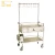 Import YK-K021 Mobile 304# Stainless Steel Mayo Cart/trolley For Ot Room Adjustable Hospital Bedside table (Over bed table) from China