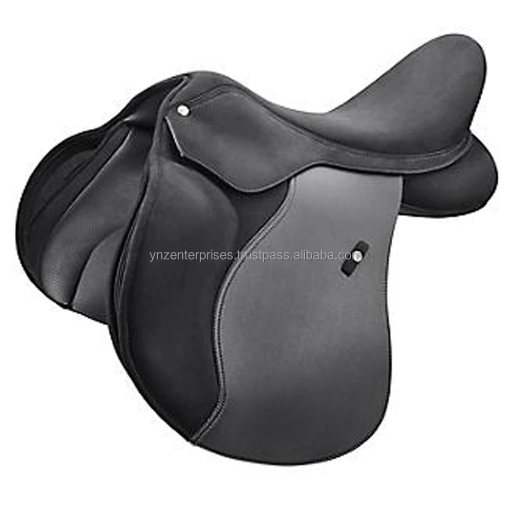 Y&Z Premium Leather English Dressage Horse Saddle And Tack Adult DRESSG-037 Seat Size 14-18