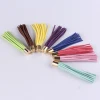 ZHENBO Brand Stock Sale 8cm Colored Faux Suede Long Tassel Fringe For Bag