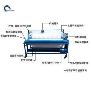 Zhengzhou Factory Price Fabric Inspection Machine /knit Cloth Rolling Machine For Textile Finishing Machine For Sale