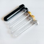 PET Plastic Test tube Bottle Bath Salt container