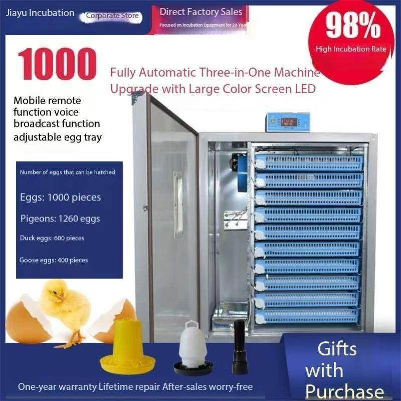 Buy High Capacity Poultry Automatic Large Egg Incubator Machine With ...
