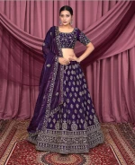 Designer Embroidered Lehenga Choli with Dupatta
