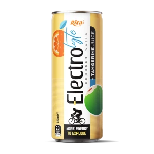 Coconut Electrolyte Drink with Tangerine Juice 250ml Can