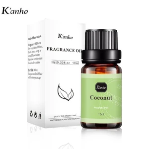 Kanho 10ml Organic Coconut Natural Plant Oil Material Essential Oil Wholesale Diffuser Oil OEM/OBM new