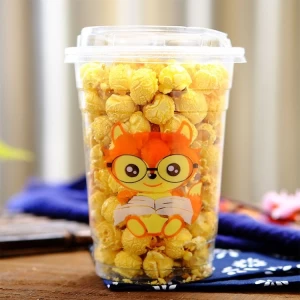 Manufacturers casual snacks puffed food popcorn cinema supply caramel flavor 90g canned FCL on behalf of the delivery.