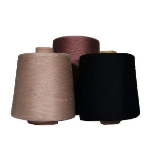 100% Viscose Ring Spun Yarn 650 Twist Imitation Cotton Spun 30S