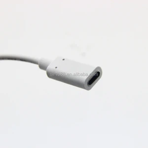 0.15 Meter White USB Type C to Open End Data Charging Wire Cable 2 Core Wire 22AWG 2A Current