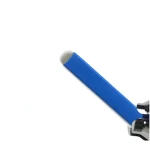 0.16 mm Blue Flex 12/14/15/16/18/21 U Shape Needle Eyebrow Tattoo Microblading Blades For Permanent Makeup Manual Pen