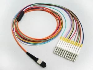 MPO Fanout Patchcord Breakout Optical Fiber Cable Assembly Jumper Cable Patchcord Patchcable Patch Cable
