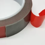Acrylic Clear Black Grey Double Sided Red Foam Tape