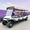 Wholesale Golf Cart Sightseeing Car Electric Four-Wheel Scenic Drive Golf Course 2-8 Seats Buggy Car