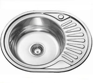 Stainless Steel Round Bathroom Decor Sink-5745
