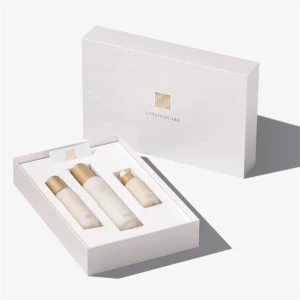 Custom Logo OEM Printing Luxury Elegant Perfume Packaging Paper Gift Boxes With Spong Insert