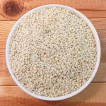 99.90 Purity Organic White Hulled Sesame Seed 99.90