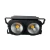 Import 100W 2 Eyes COB LED Blinder Stage Light Disco DJ Wash Lights Warm/Cold White 2 in 1 from China