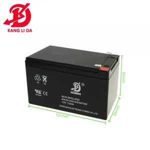 kanglida battery 12v 12ah storage battery for Wall-mounted fire machine