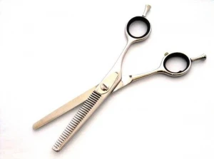 "W30 Glasses 6.0Inch" Japanese-Handmade Thinning Hair Scissors (Your Name by Silk printing, FREE of charge)