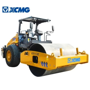 XCMG Official Cheap Single Drum Road Roller XS113E Mini Road Roller Compactor Roller Machine Price