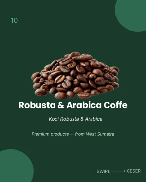 Arabica And Robusta Coffe