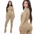 Import crop top women womens tracksuits set sweatpants suit stacked pants from Pakistan